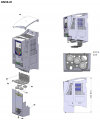 Kit NEMA 1 - tamanho B (padrão para versão N1) CFW500-KN1B