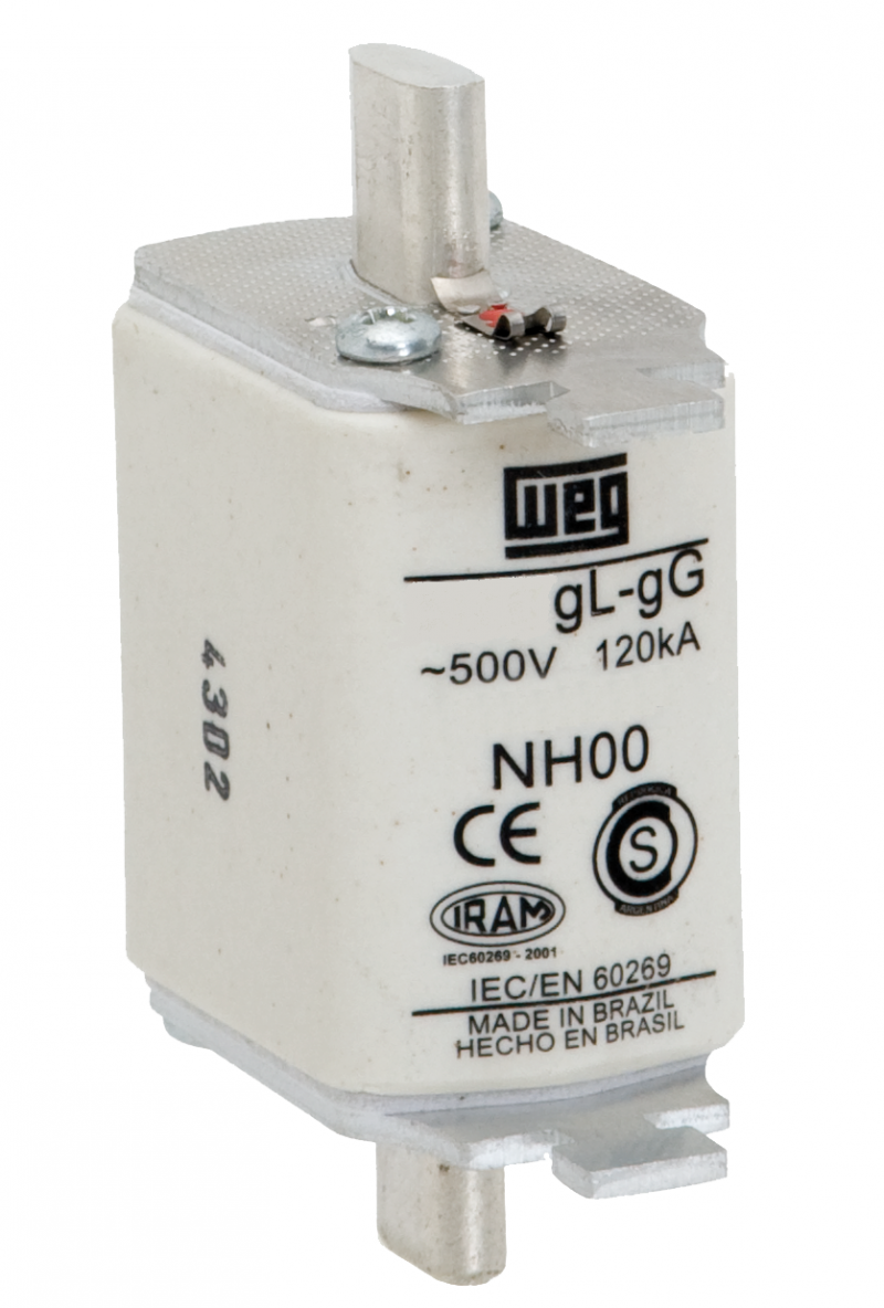 Fusível Retardado - Contato Faca FNH00-80U WEG