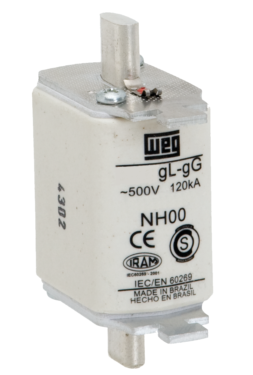 Fusível Retardado - Contato Faca FNH00-100U WEG
