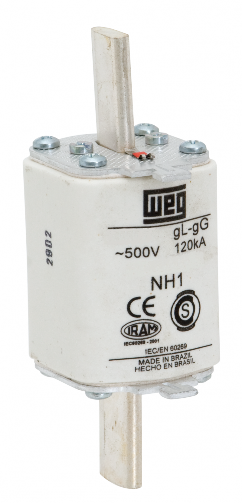 Fusível Retardado - Contato Faca FNH1-125U WEG