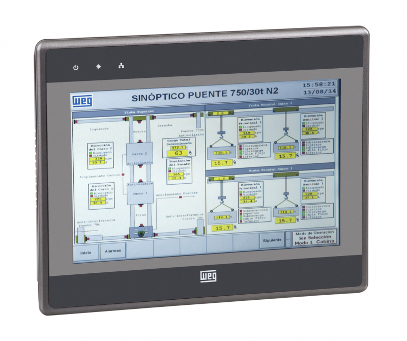 IHM WEG MT8103iE - Touch Screen - 10" Colorida
